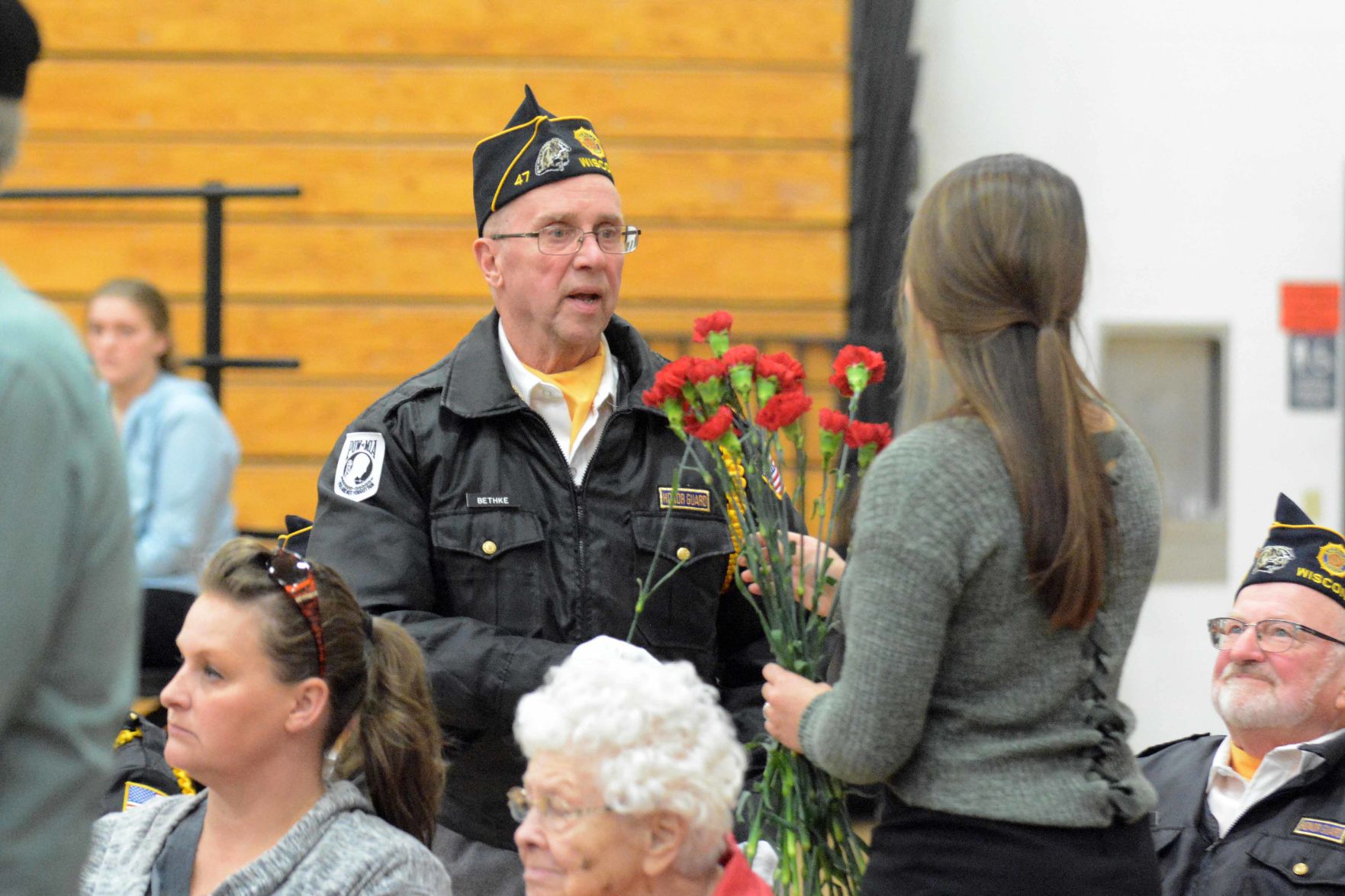Portage High School Veterans Day ceremony 2019